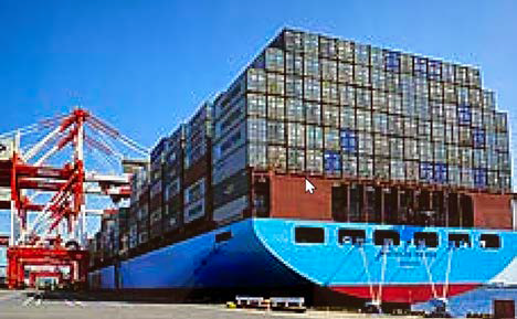 南本牧ふ頭コンテナターミナル